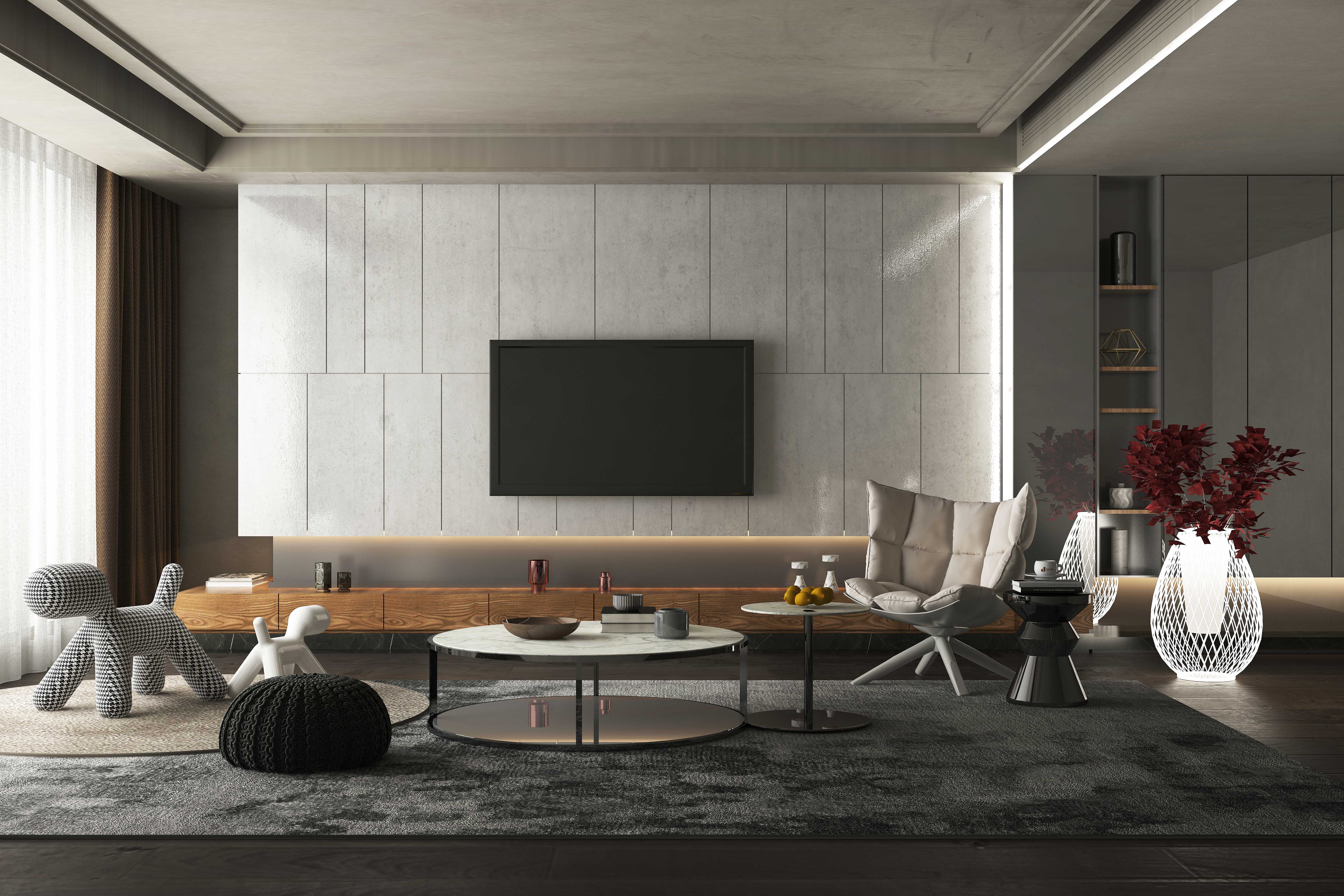 墻板裝修風(fēng)格木門墻板效果圖大全0