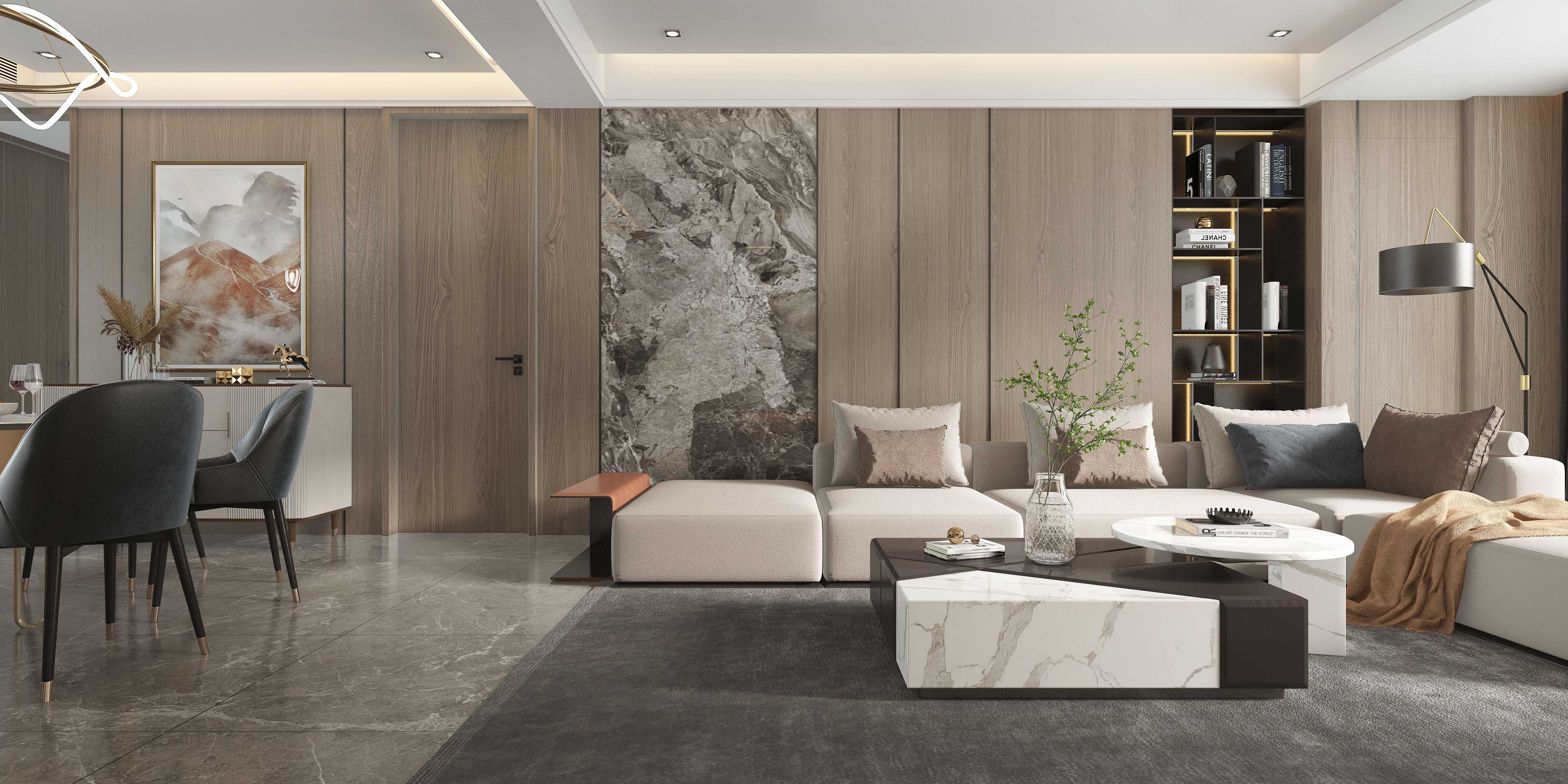 木門裝修風(fēng)格木門墻板效果圖大全0